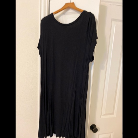Style & Co Black T-shirt Dress - Picture 1 of 5